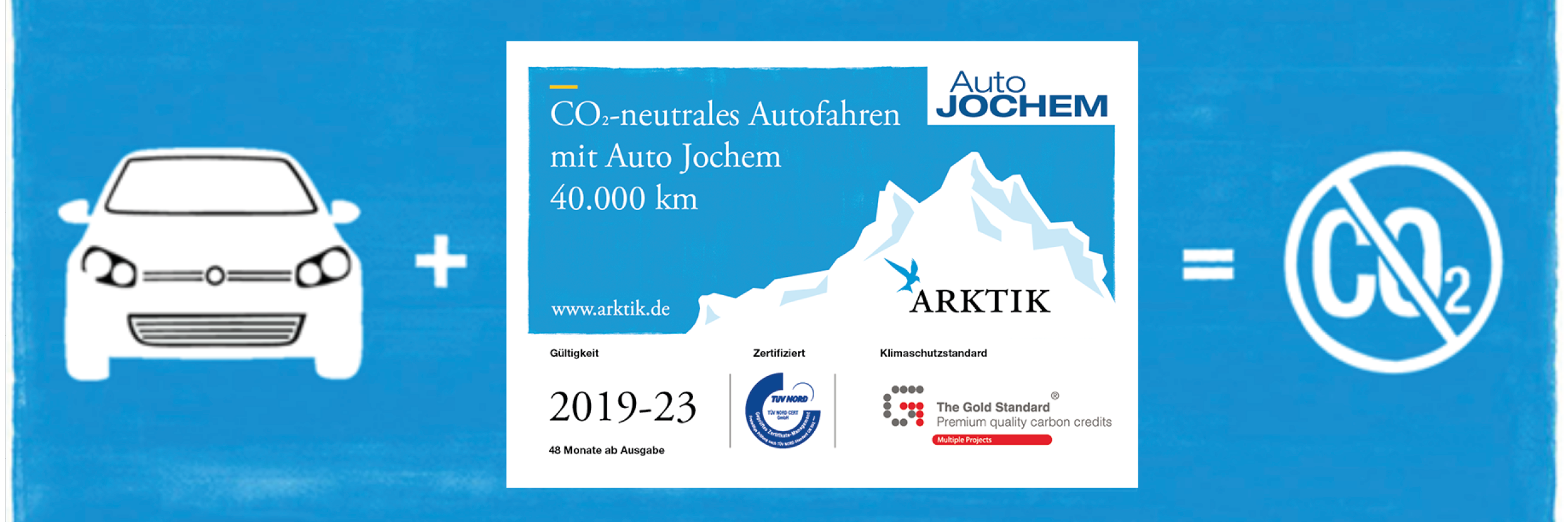 ARKTIK - CO2-neutrales Autofahren mit Auto Jochem