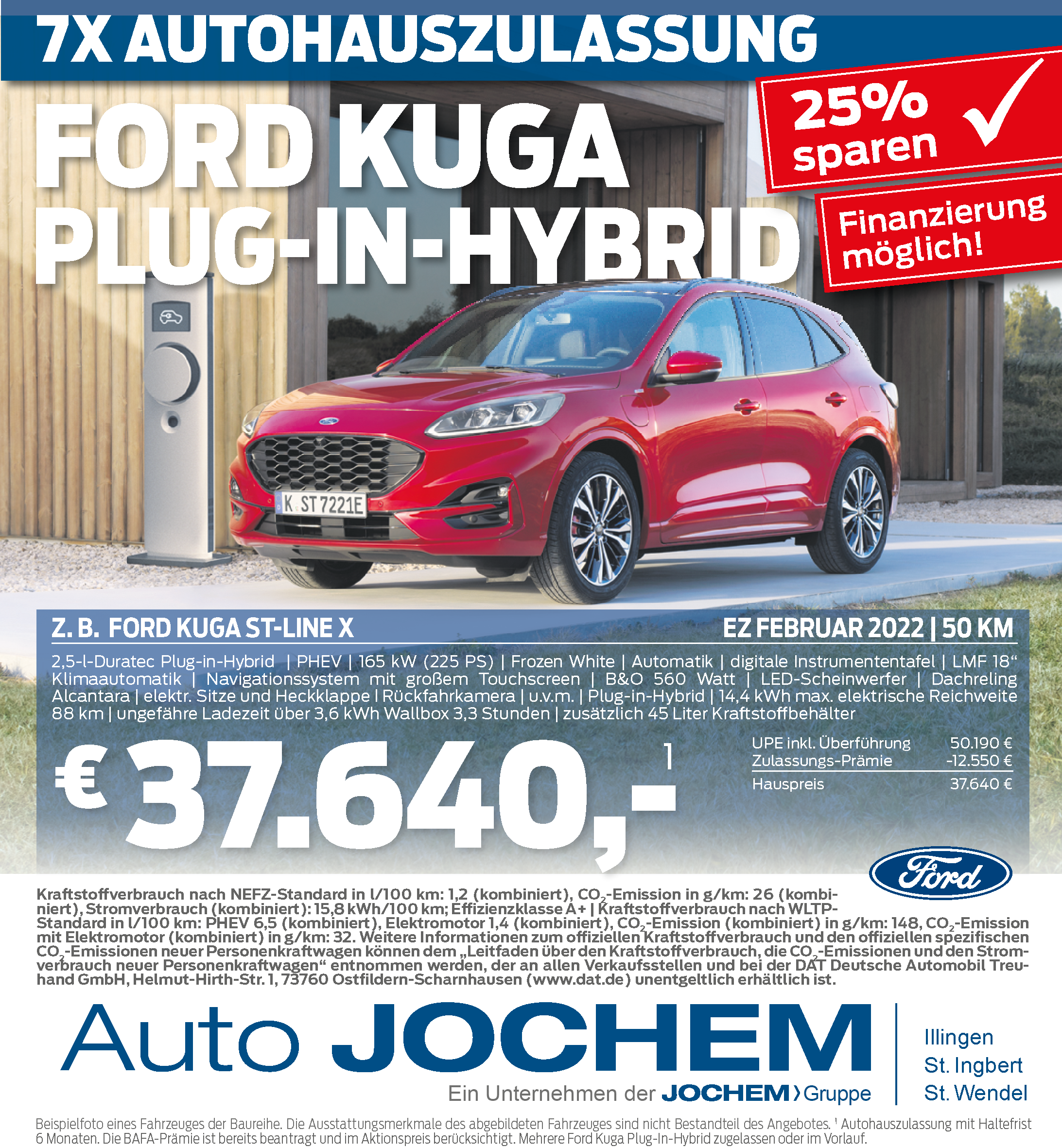Angebot - Ford Kuga bei Auto-Jochem GmbH in Illingen, St. Ingbert und St. Wendel